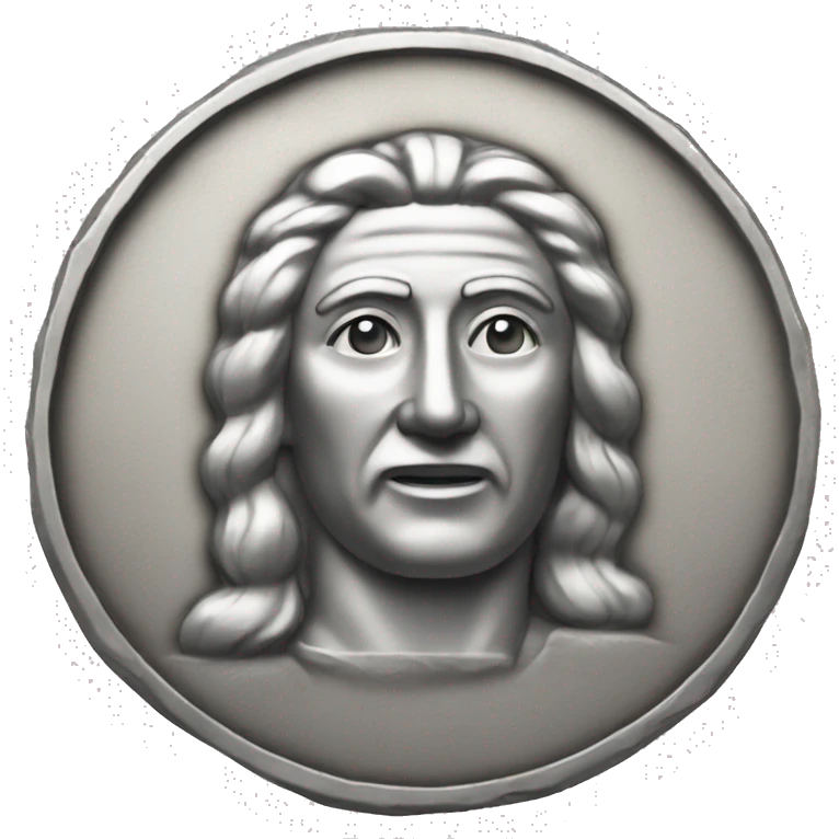ancient silver coin emoji