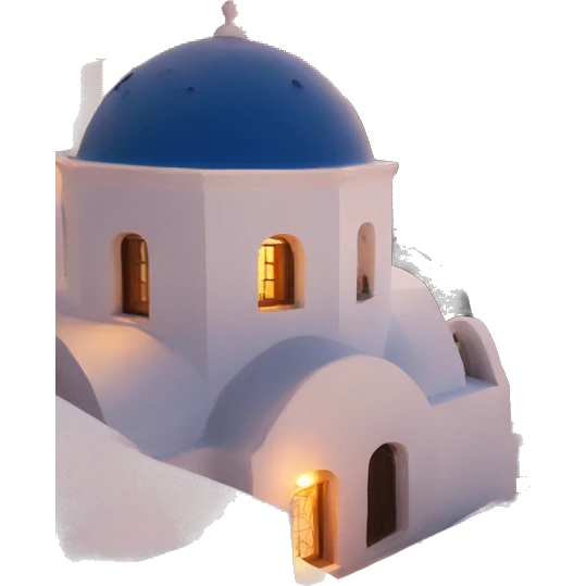 santorini sunset emoji