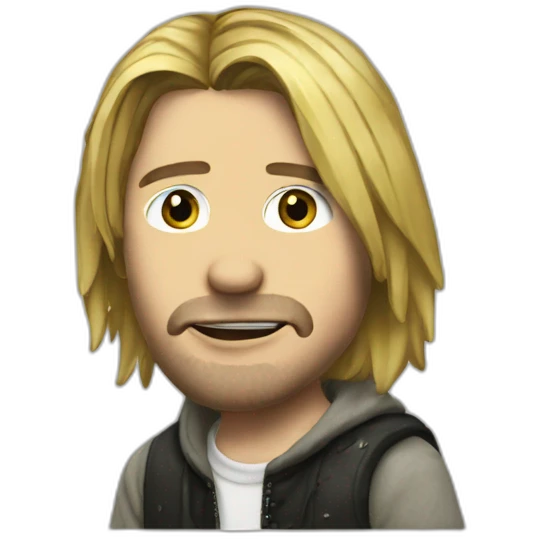 Kurt Cobain emoji