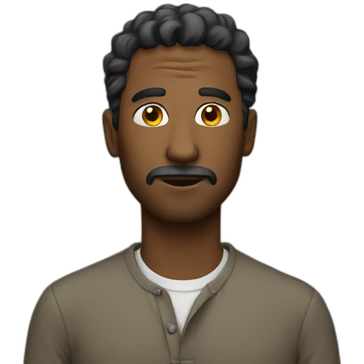 Lost man emoji