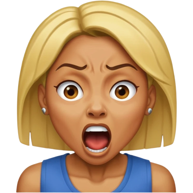 Jada smith yelling emoji