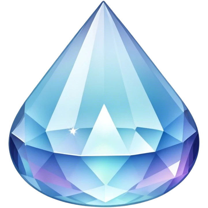 crystallized tear drop emoji