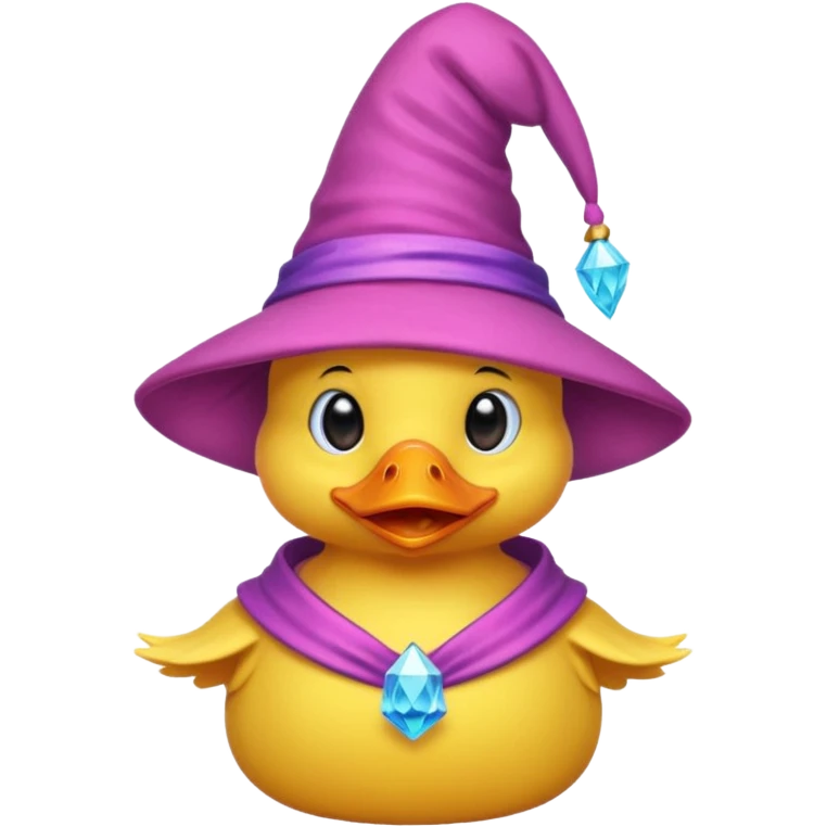 duck in pink wizard hat







 emoji