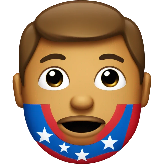 puerto rico with a poo emoji on it emoji