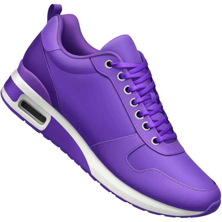 purple sneakers aerobic emoji