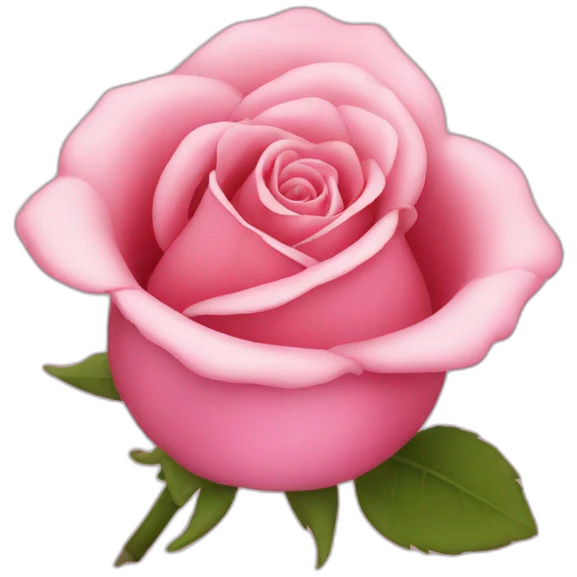 Bisou rose emoji