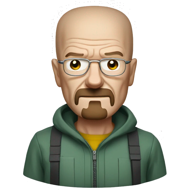 Walter white with a bunny suit emoji