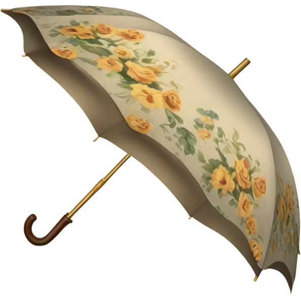 vintage umbrella emoji