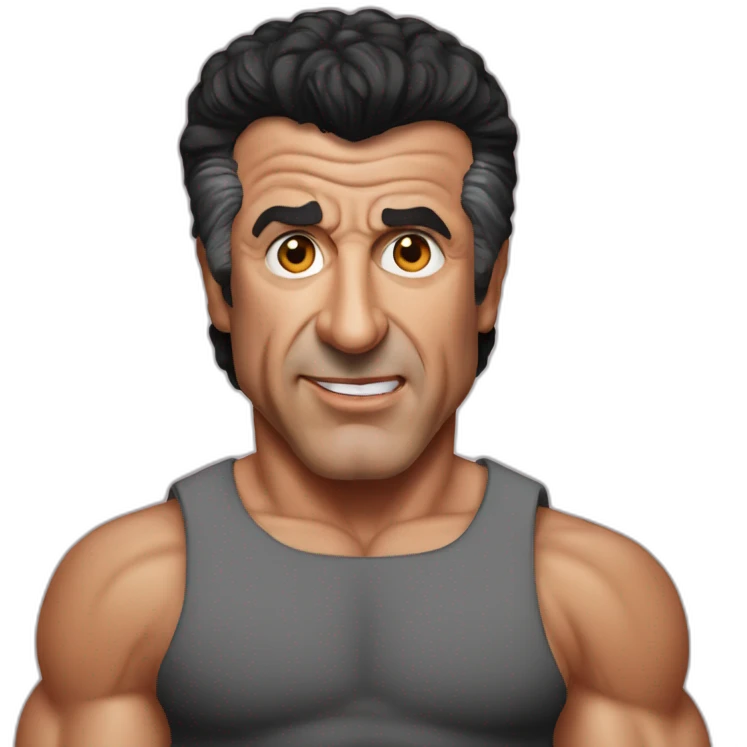 sylvester stallone r emoji