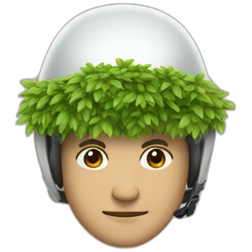 Baum mit helm emoji