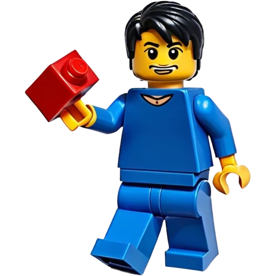 satoru gojo en lego emoji