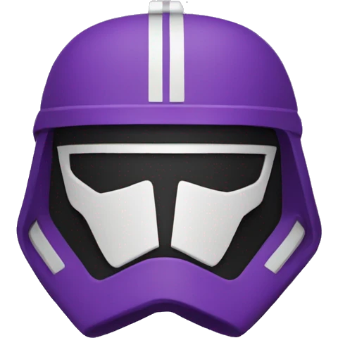 Sith trooper purple icon emoji