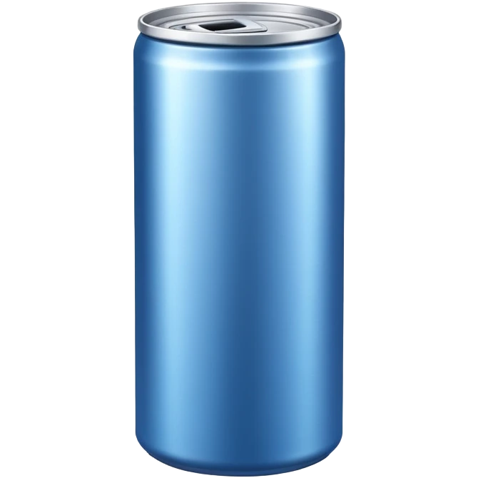 blue can emoji