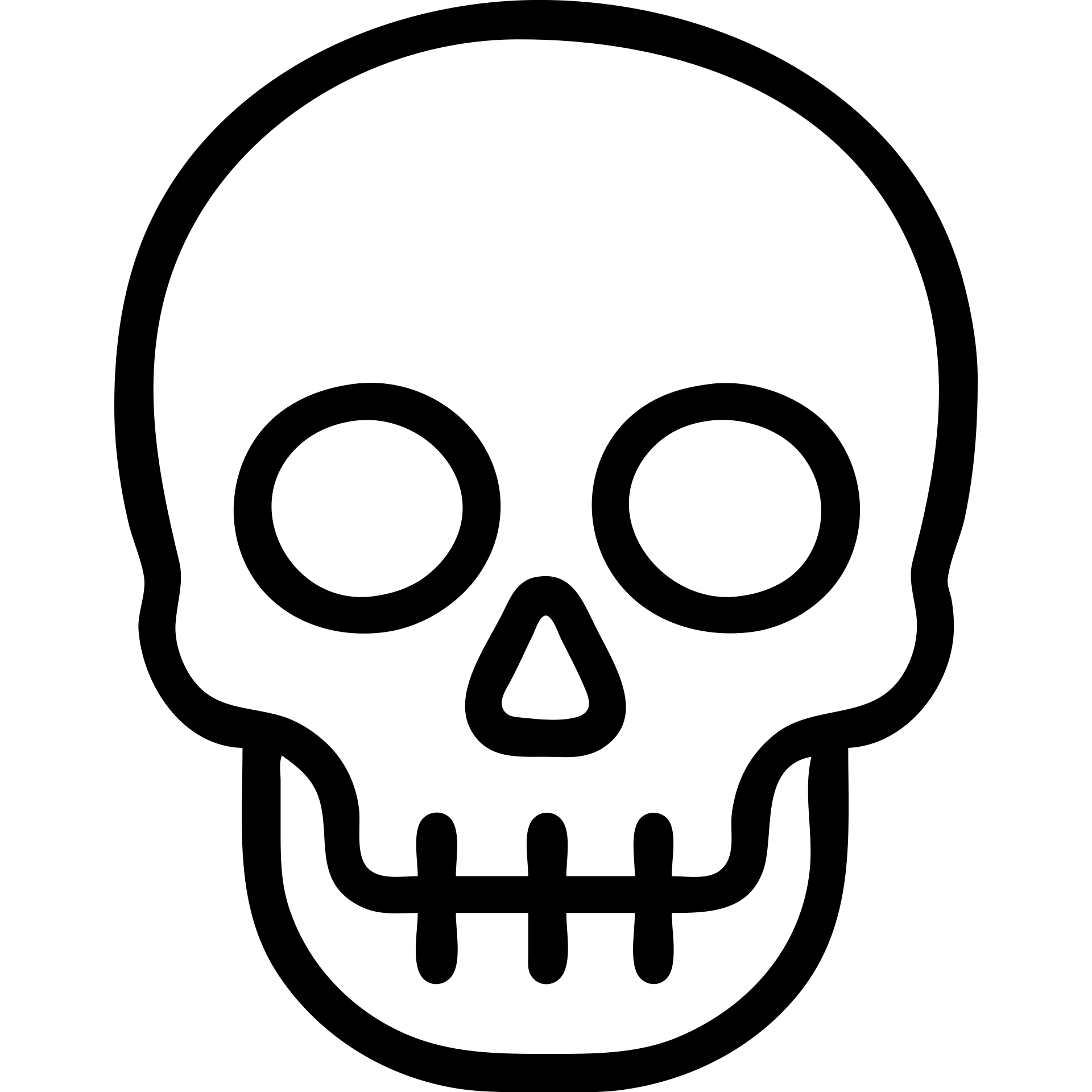 simple black and white line art kuru kafa emoji