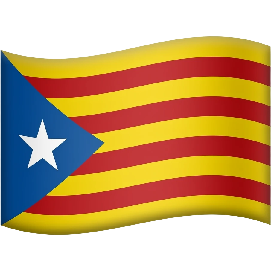 Bandera catalana emoji
