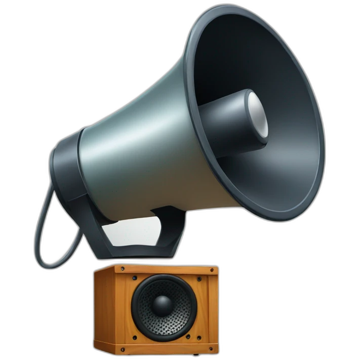 loudspeaker emoji