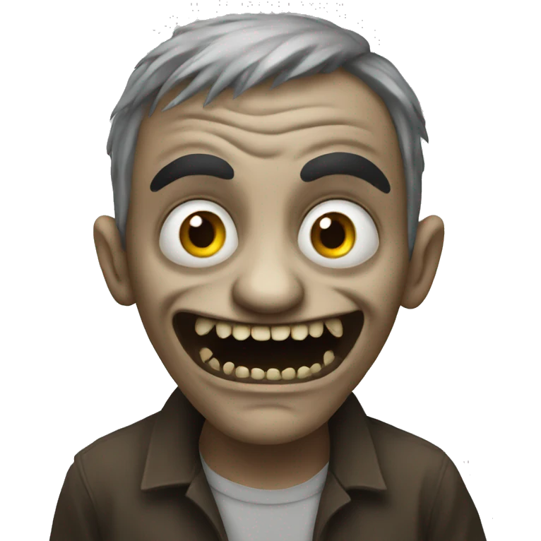terrifying horrible ugly creature emoji