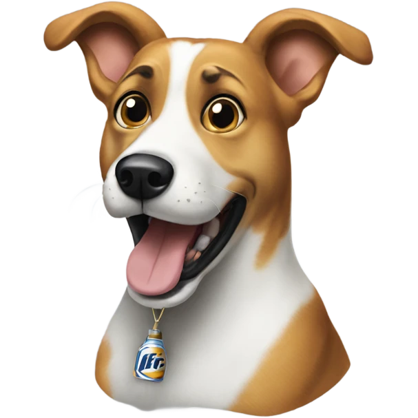 Miller lite dog emoji