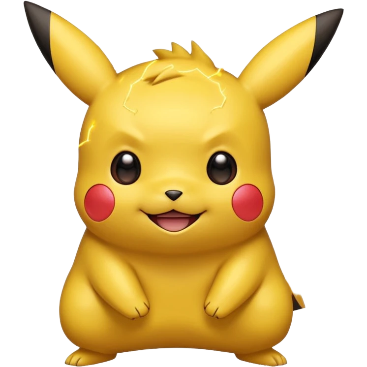 The Pokemon pikachu emoji