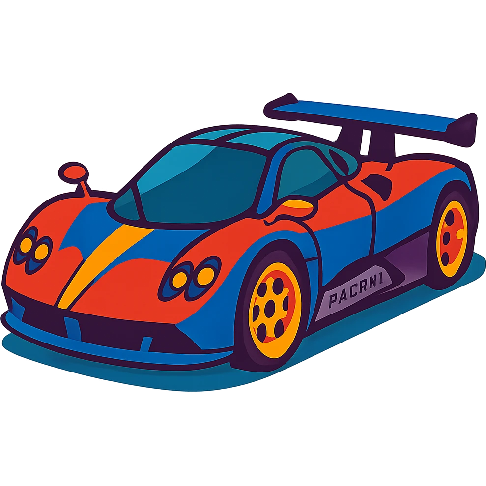 Pagani supercar emoji