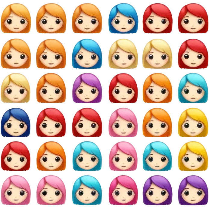 Chibi stickers emoji