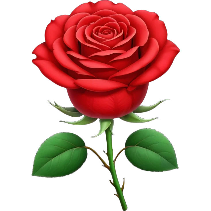Flower rose emoji