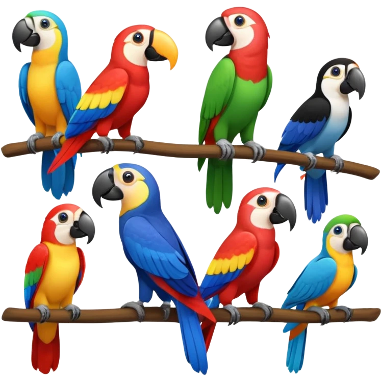 Tropical Birds emoji