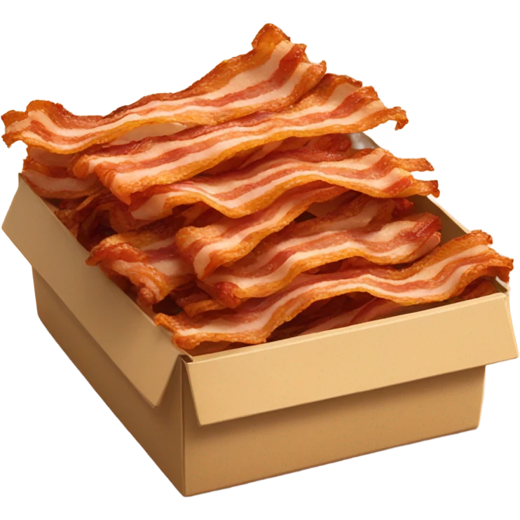 bacon in a box emoji