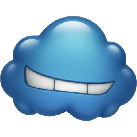 Blue bubble like this one “🫧” emoji