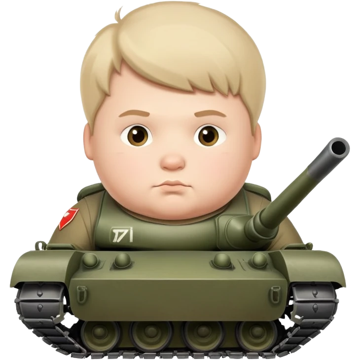 Fat Russian boy who played world of tanks emoji
