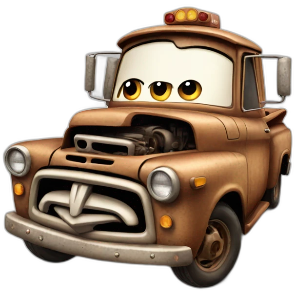 mater from cars movie emoji