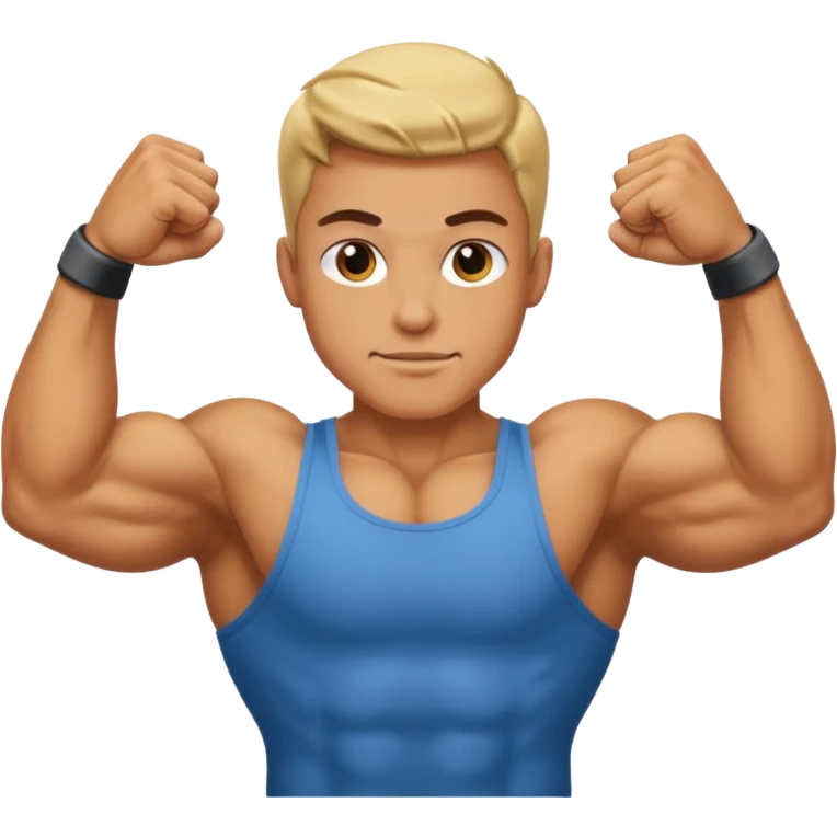 food flexing biceps emoji