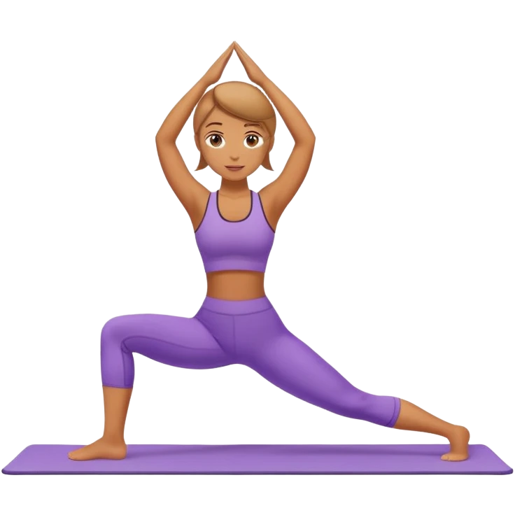 Ragazza pilates  emoji