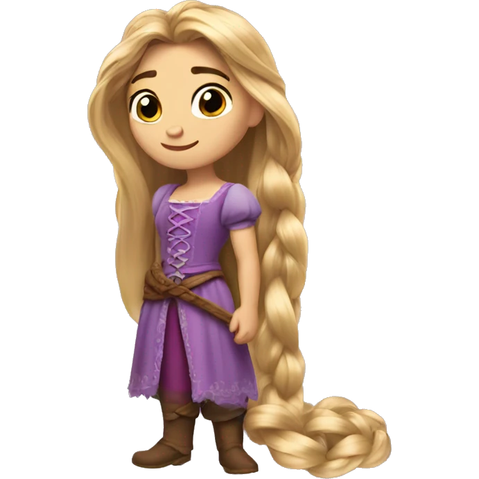 Rapunzel emoji