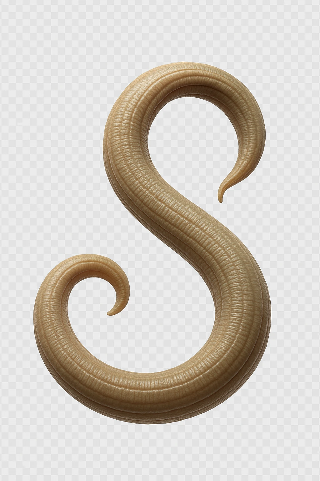 Nematodi render senza sfondo emoji