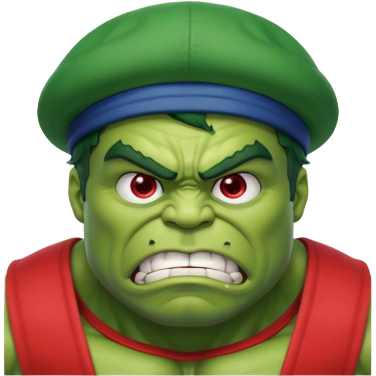 hulk de mario bros emoji