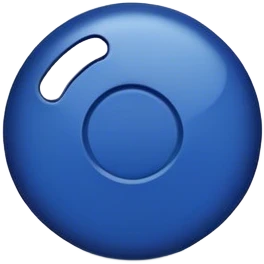 dark blue geotag emoji