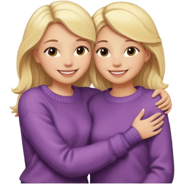i want an emoji with 2 blonde girls like the movie "the holiday" emoji