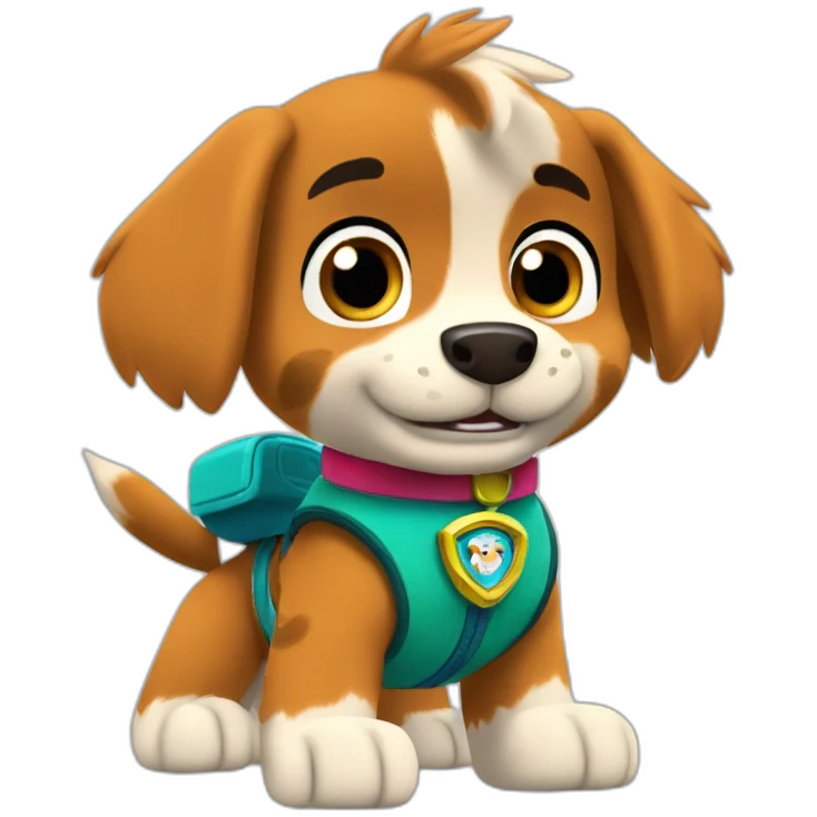 Rocky de Paw Patrol emoji