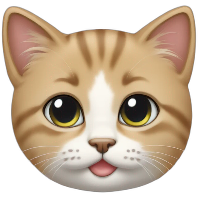 chaton qui pleure emoji
