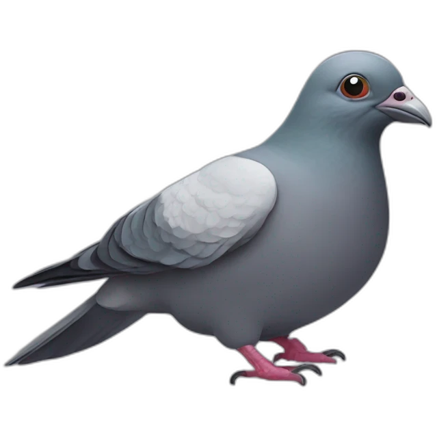 Ninja pigeon emoji