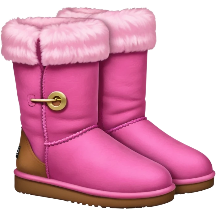 pink ugg emoji