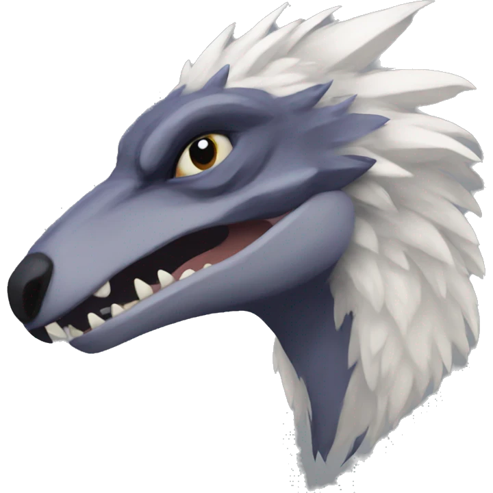 Sergal-raptor emoji