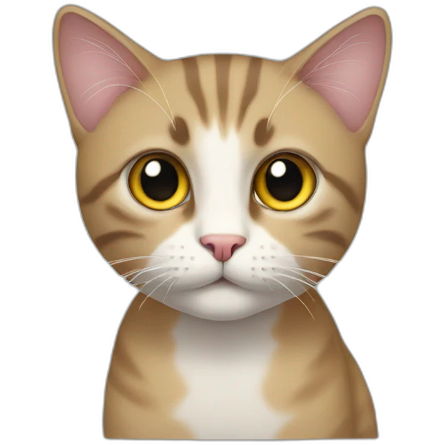 Sed cat emoji