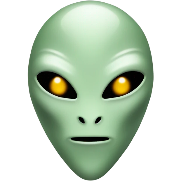 Alien wearing an anonymous mask emoji
