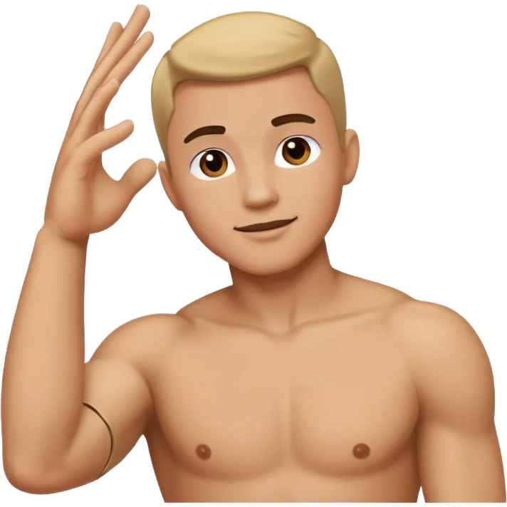 hitler with arm raised in his signature move  emoji