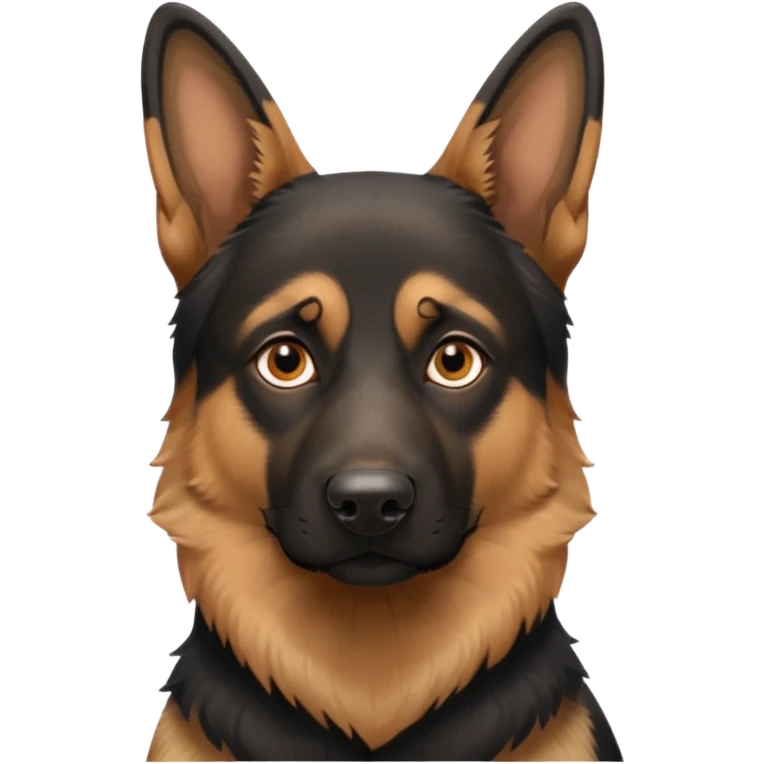 Berger allemand emoji