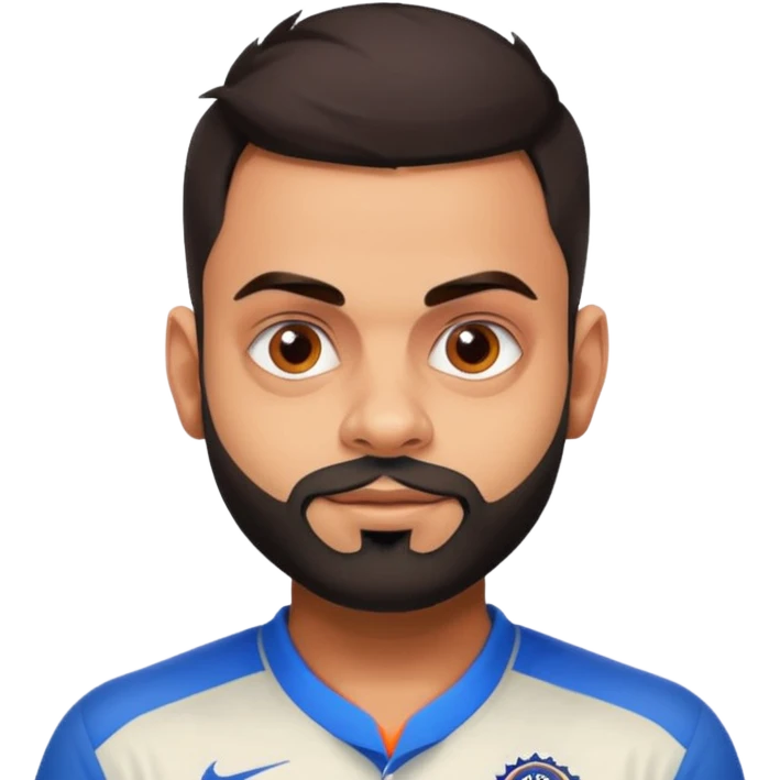 Viral kohli emoji
