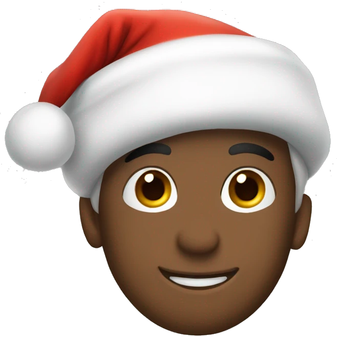 just santa's hat emoji