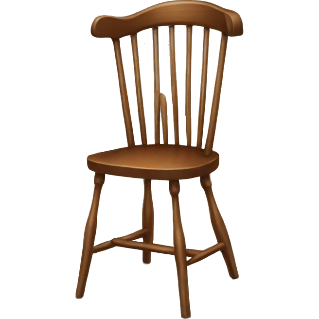 Windsor chair emoji
